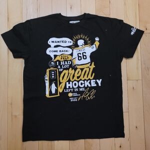 Molson Canadian Mario Lemieux men's size large t-shirt